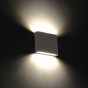 LED SMD WALL LUMINAIRE 7W 310LM 60° 230V AC 3.000K MATT WHITE CRI80 IP54 30.000HRS ACA LG2631W