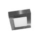 SQUARE NM CEIL.LED SLIMPANEL 8W 6000K 520Lm230V 120X120 Ra80 ACA NIKI860SNM