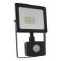 BLACK SENSOR LED SMD FLOOD LUMINAIRE IP66 20W 6000K 1760Lm 230V RA80 ACA Q2060S