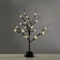 "TABLE TREE" 25 LED ΣΧΕΔΙΟ ΛΑΜΠΑΚ ΜΕ ΜΠΑΤΑΡΙΑ 3xAA ΘΕΡΜΟ ΛΕΥΚΟ IP20 10x10x45cm ACA X1025111