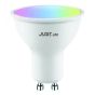 Λαμπτήρας Led Smart Application RGB+WW+CW GU10 5w 51,5x51,5mm Just Led B100005017 