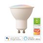 ΛΑΜΠΑ LED SMART WiFi GU10 6W RGBW 220-240V Eurolamp 147-77903