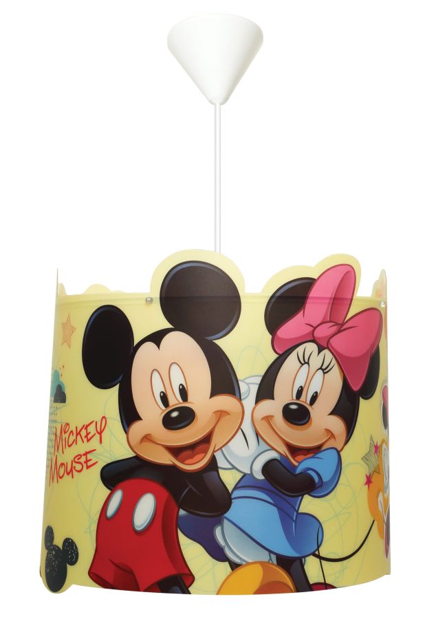 Φωτιστικό Κρεμαστό Παιδικό Micky & Minnie Μονόφωτο 1xE27 Ø30xH28-70cm ARlight 0133078